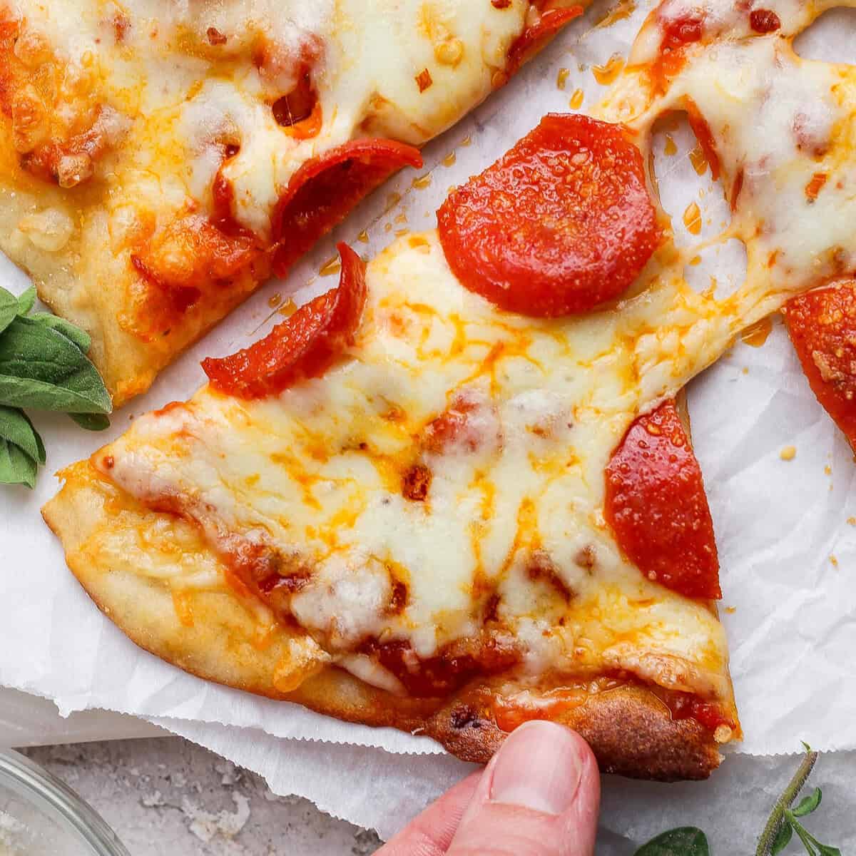 No-Rise Protein Pizza Dough (4 ingredients!) No-Rise Protein Pizza Dough (4 ingredients!)