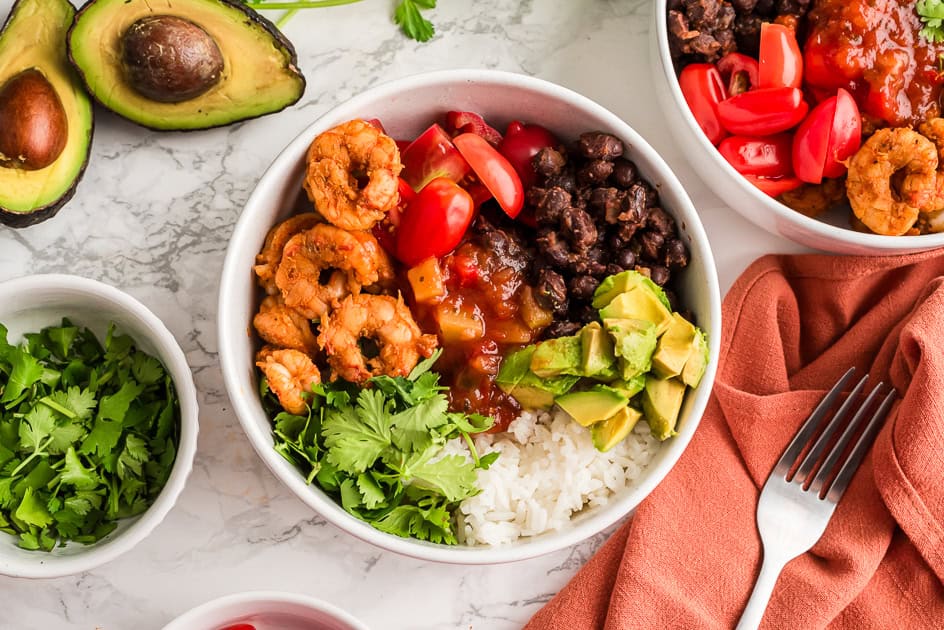 Blackened Shrimp Bowls – Bites of Wellness Blackened Shrimp Bowls – Bites of Wellness