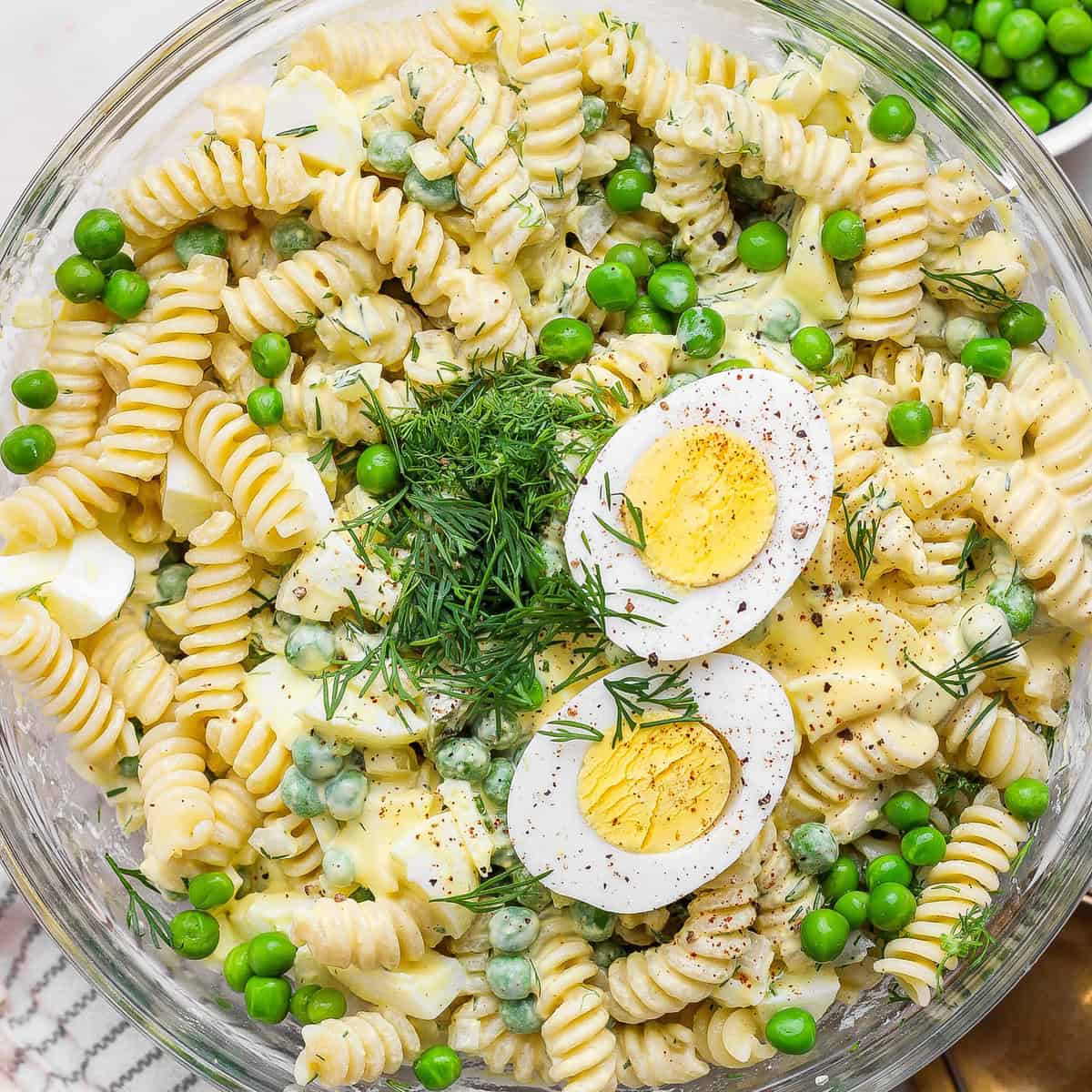 Deviled Egg Pasta Salad – Fit Foodie Finds Deviled Egg Pasta Salad – Fit Foodie Finds