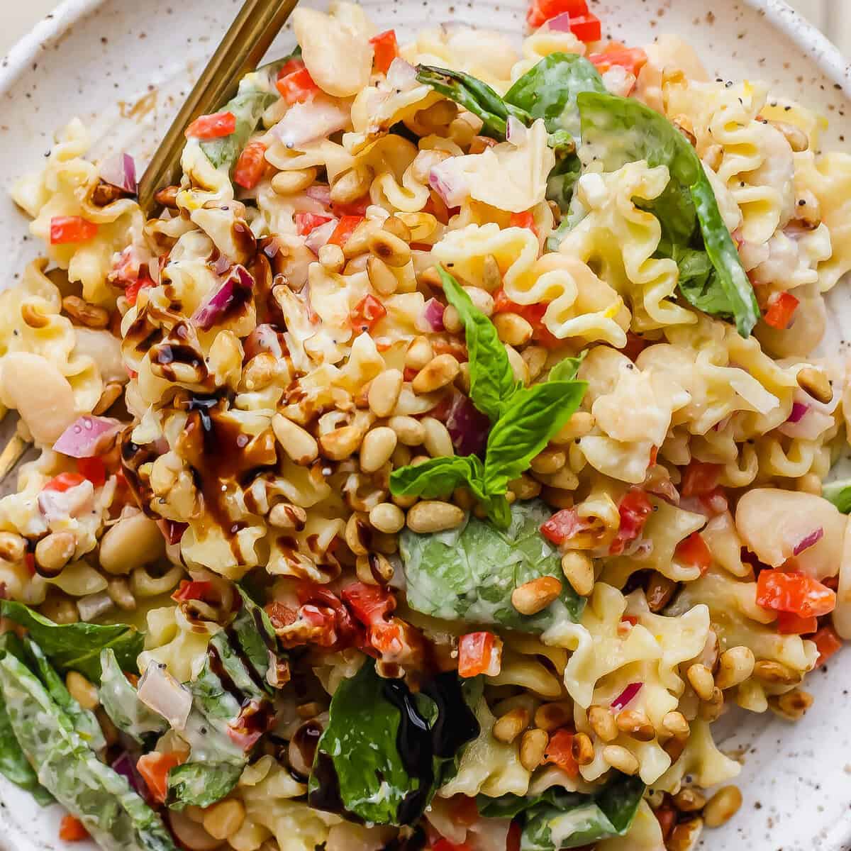 Creamy Cottage Cheese Pasta Salad Creamy Cottage Cheese Pasta Salad